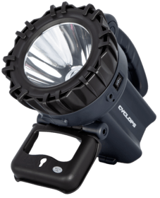 Cyclops 10 Watt Spotlight features a dual 280/850 lumens output and polymer housing